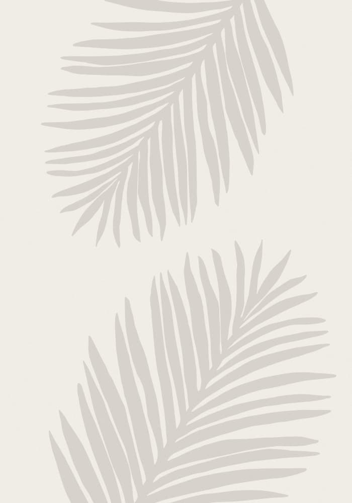 Soft Neutral Palms by Pictufy Studio — canvas wall art