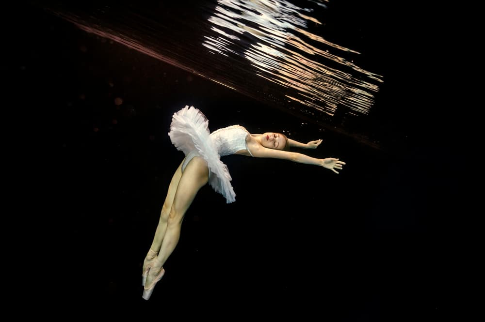 Ethereal Water Ballet by Petr Kleiner — canvas wall art