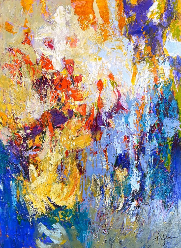 Ethereal Blossom Glow by Dorothy Fagan — canvas wall art
