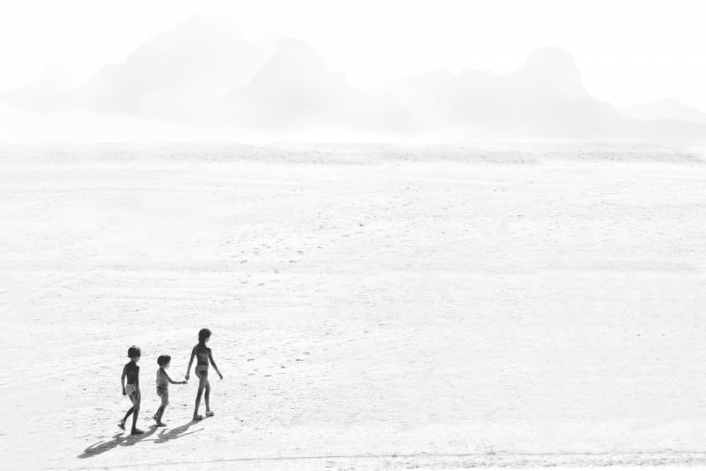 Children's Desert Journey by Giovanni Cavalli — canvas wall art