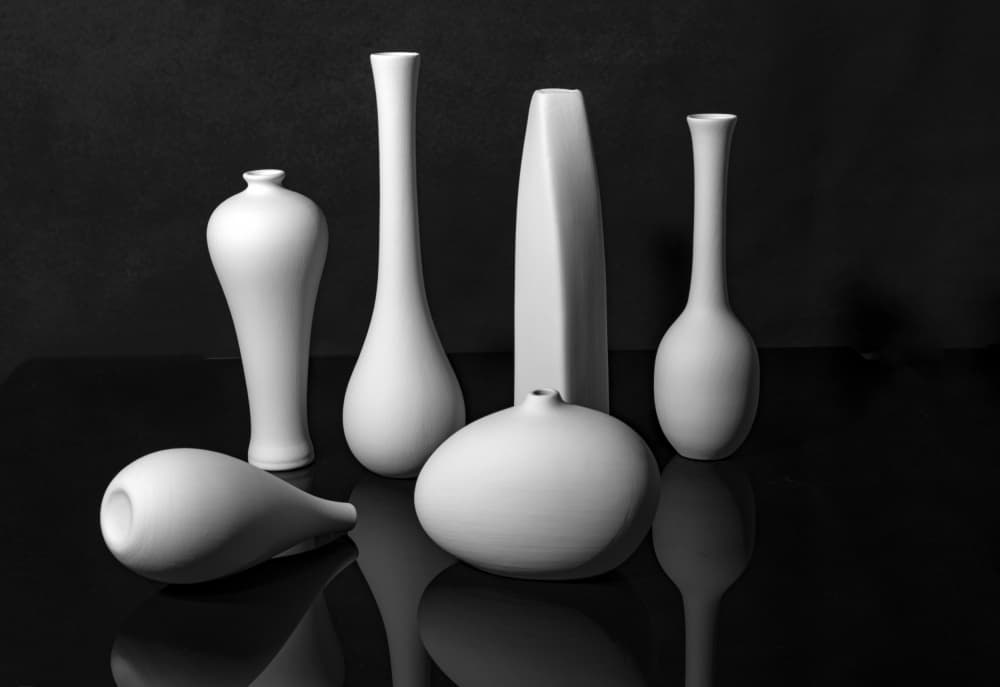 Elegant Ceramic Forms by Betty Liu — canvas wall art