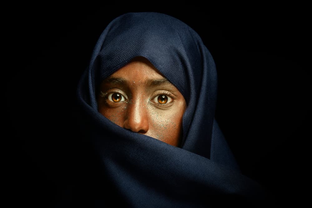 Soulful Eyes by FATHI ALDARWISH — canvas wall art