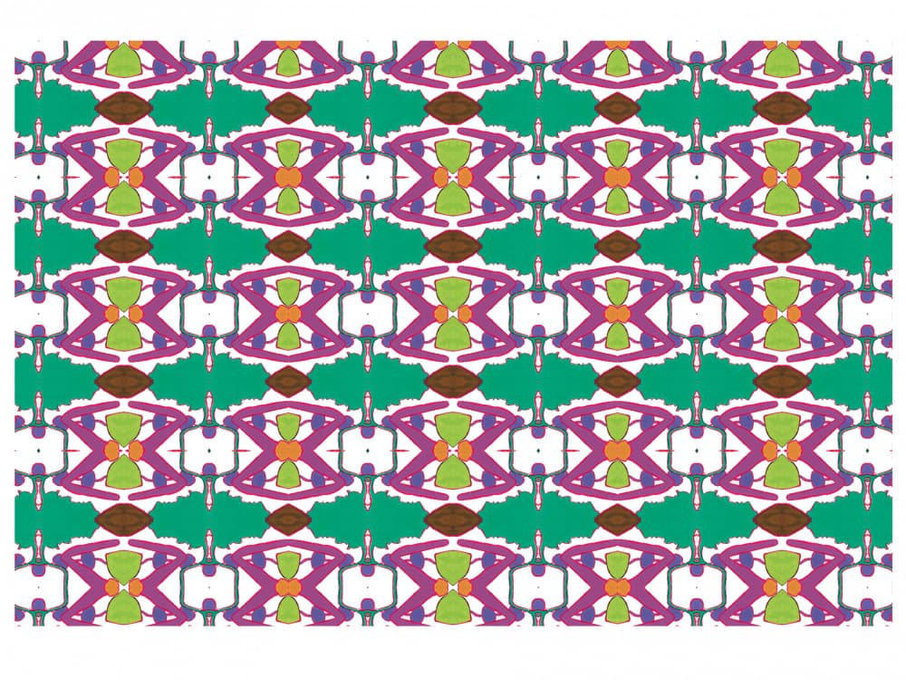 Vibrant Abstract Pattern by Breanna Megan Studio — canvas wall art