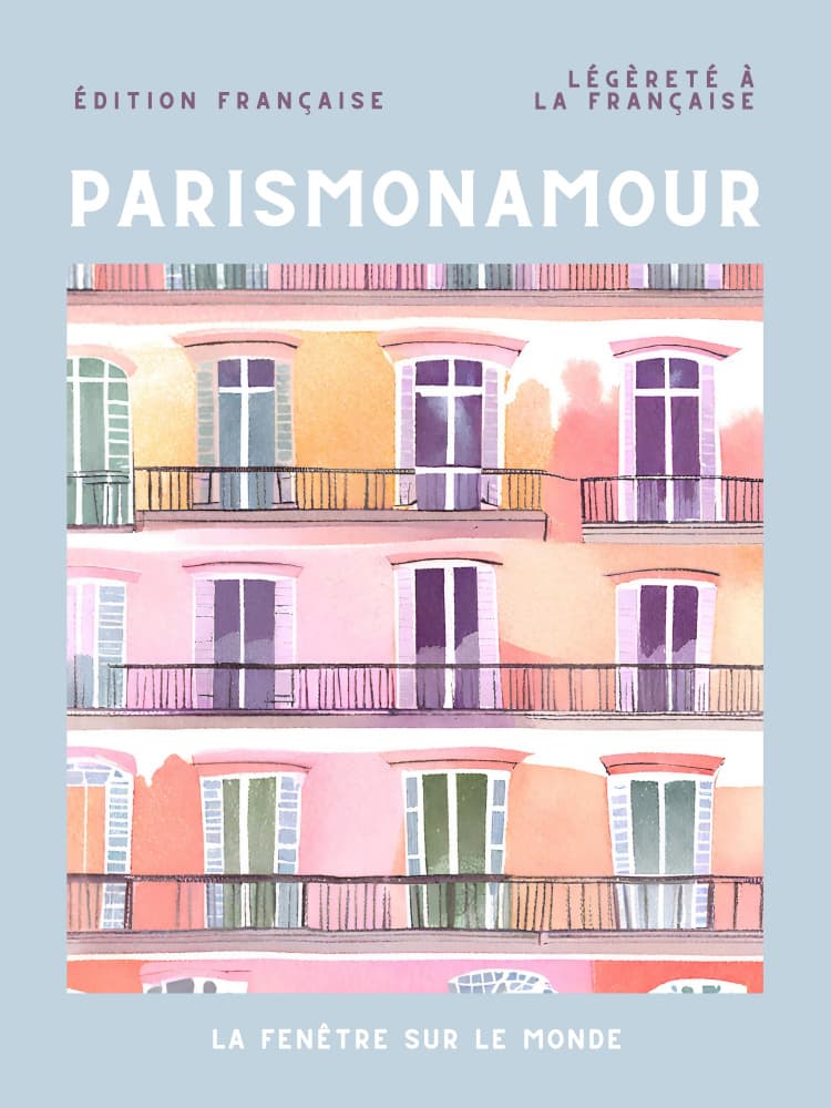 Charming Paris Facade by Ohkimiko — canvas wall art