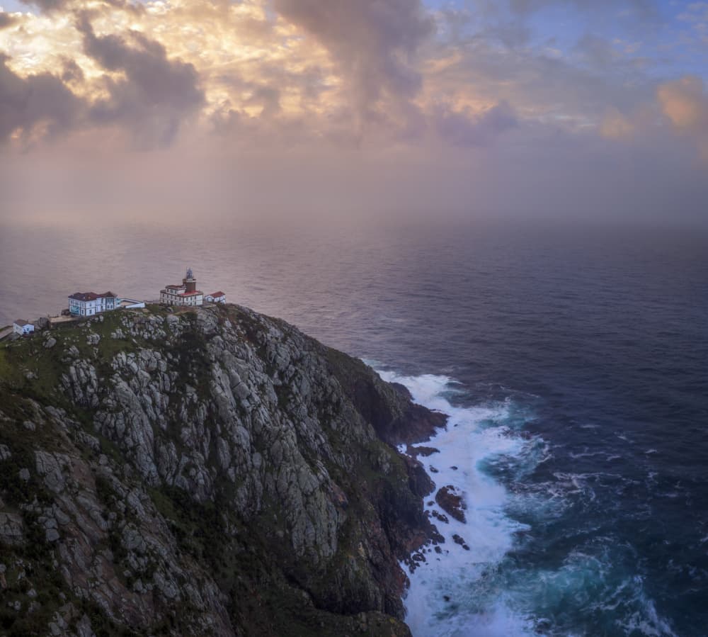 Wild Atlantic Lighthouse by Raimondo Restelli — canvas wall art