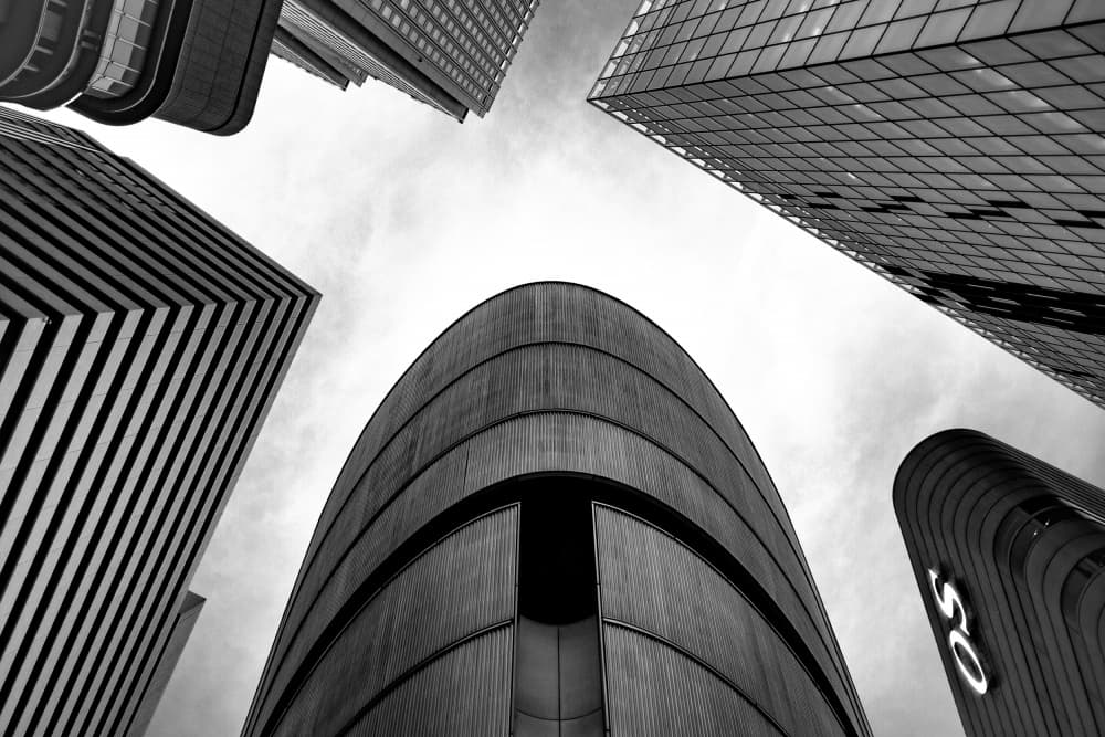 Modern Urban Giants by IPPEI KOGATA — canvas wall art