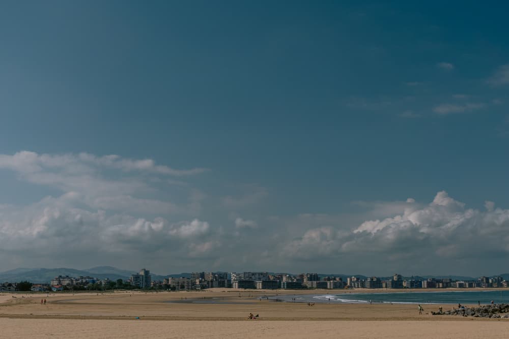 Coastal City Vista by Aimee Giles — canvas wall art
