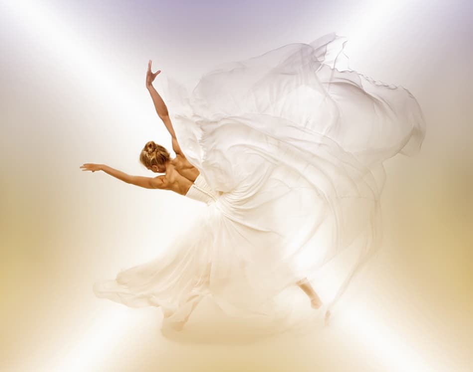 Flowing Graceful Dance by John Andre Aasen — canvas wall art