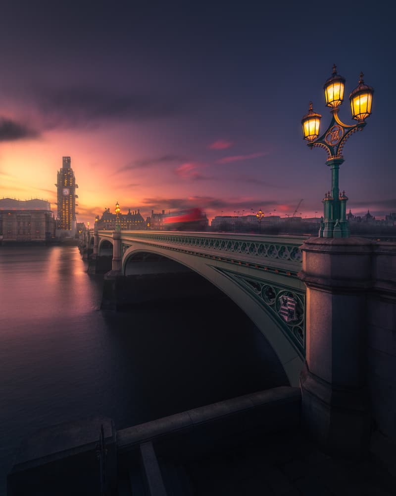 Big Ben Golden Hour by David George — canvas wall art