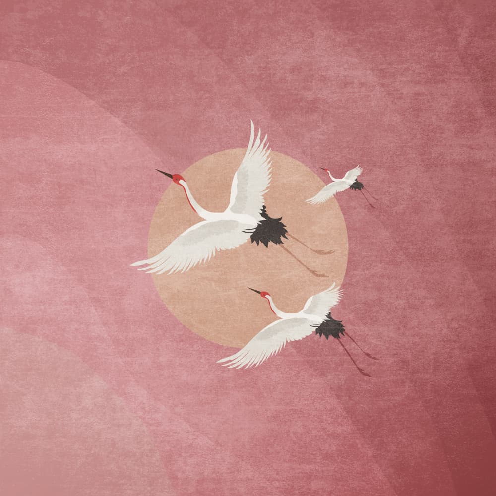 Crimson Flight by Emel Tunaboylu — canvas wall art