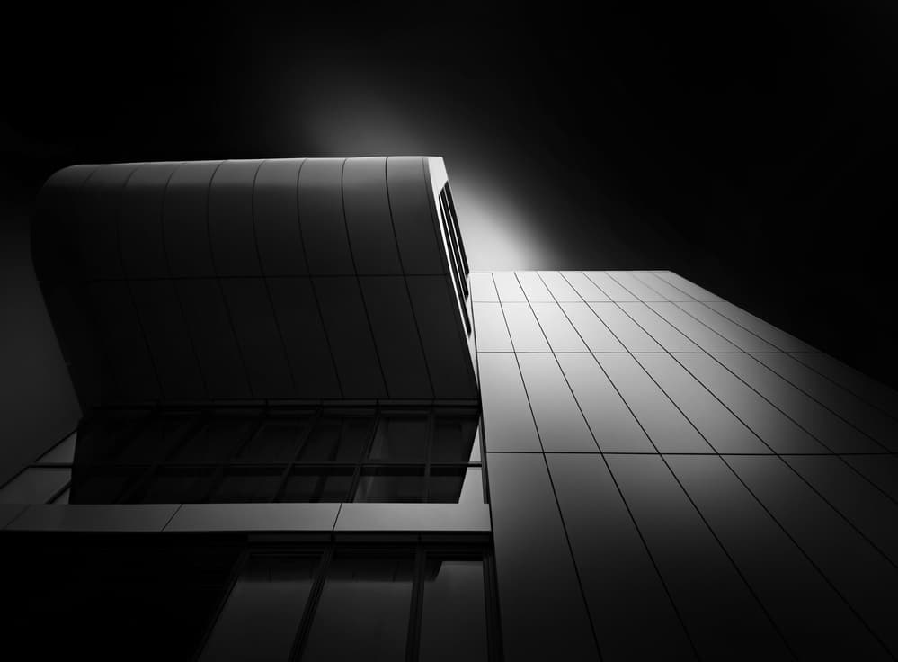 Modern Architectural Curves by Ercan Sahin — canvas wall art