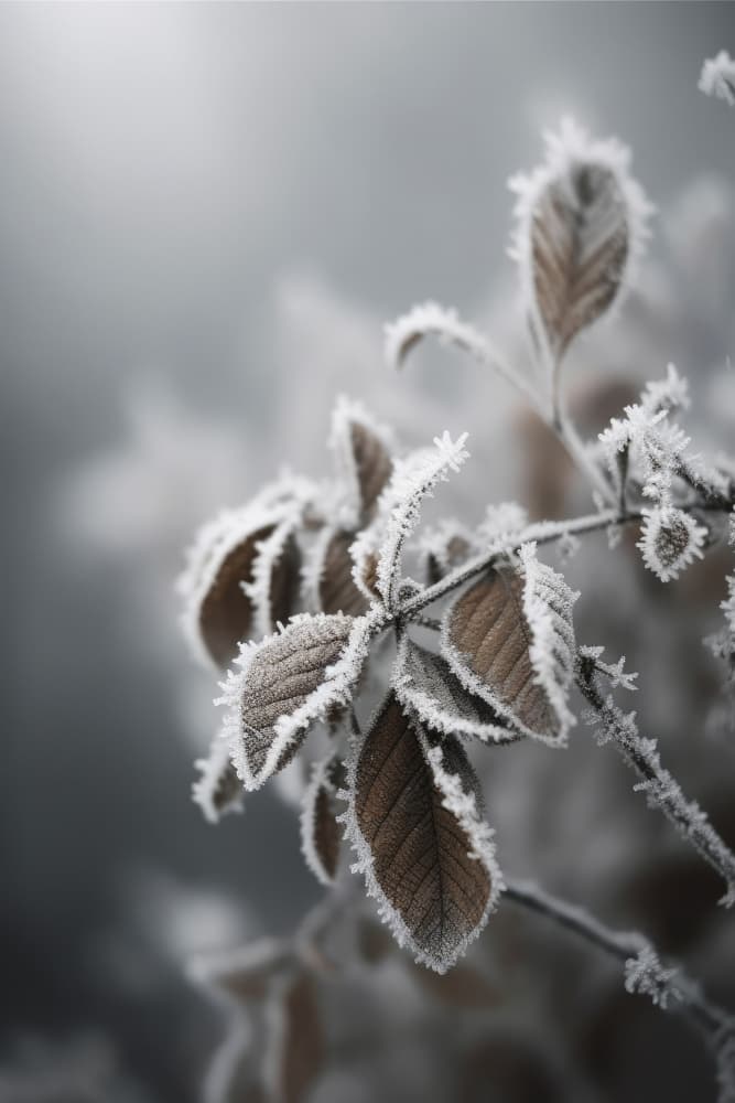 Frosted Serenity by Treechild — canvas wall art
