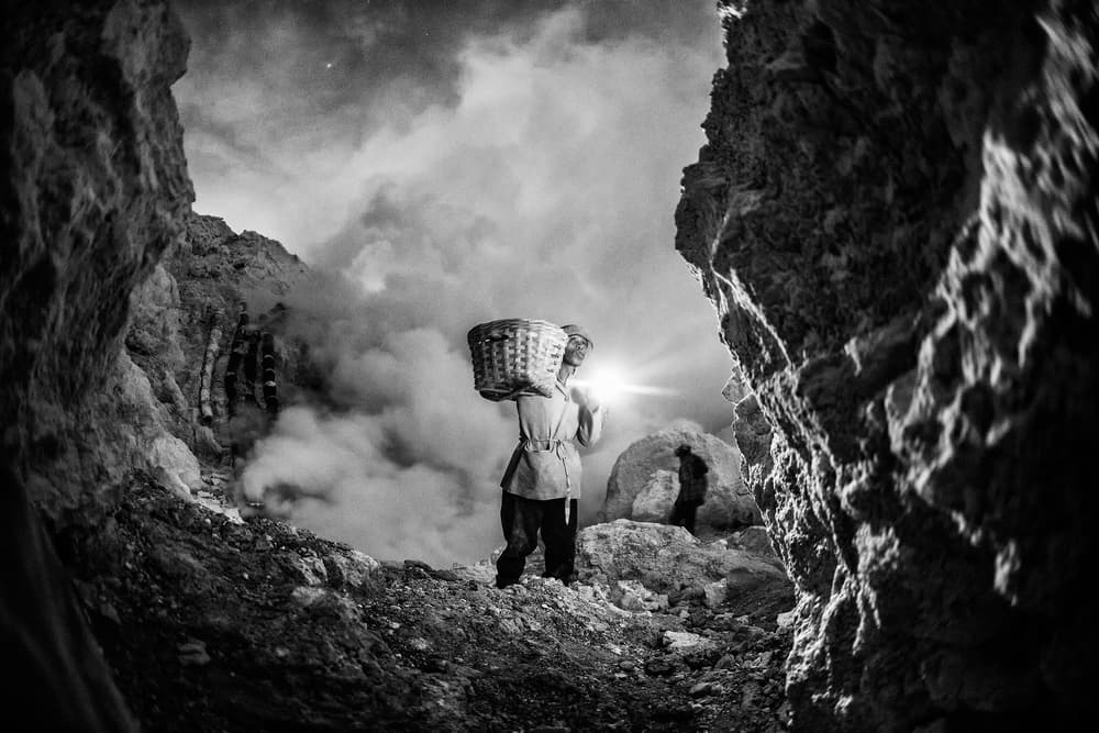 Miner's Smoky Path by Goran Jovic — canvas wall art