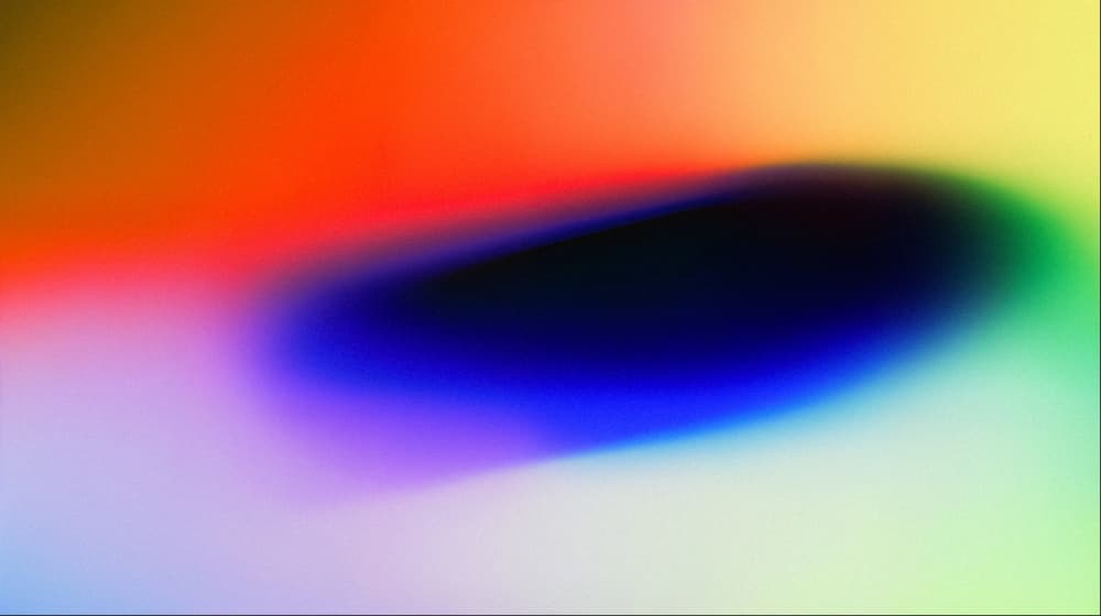 Vibrant Color Swirl by Minorstep — canvas wall art