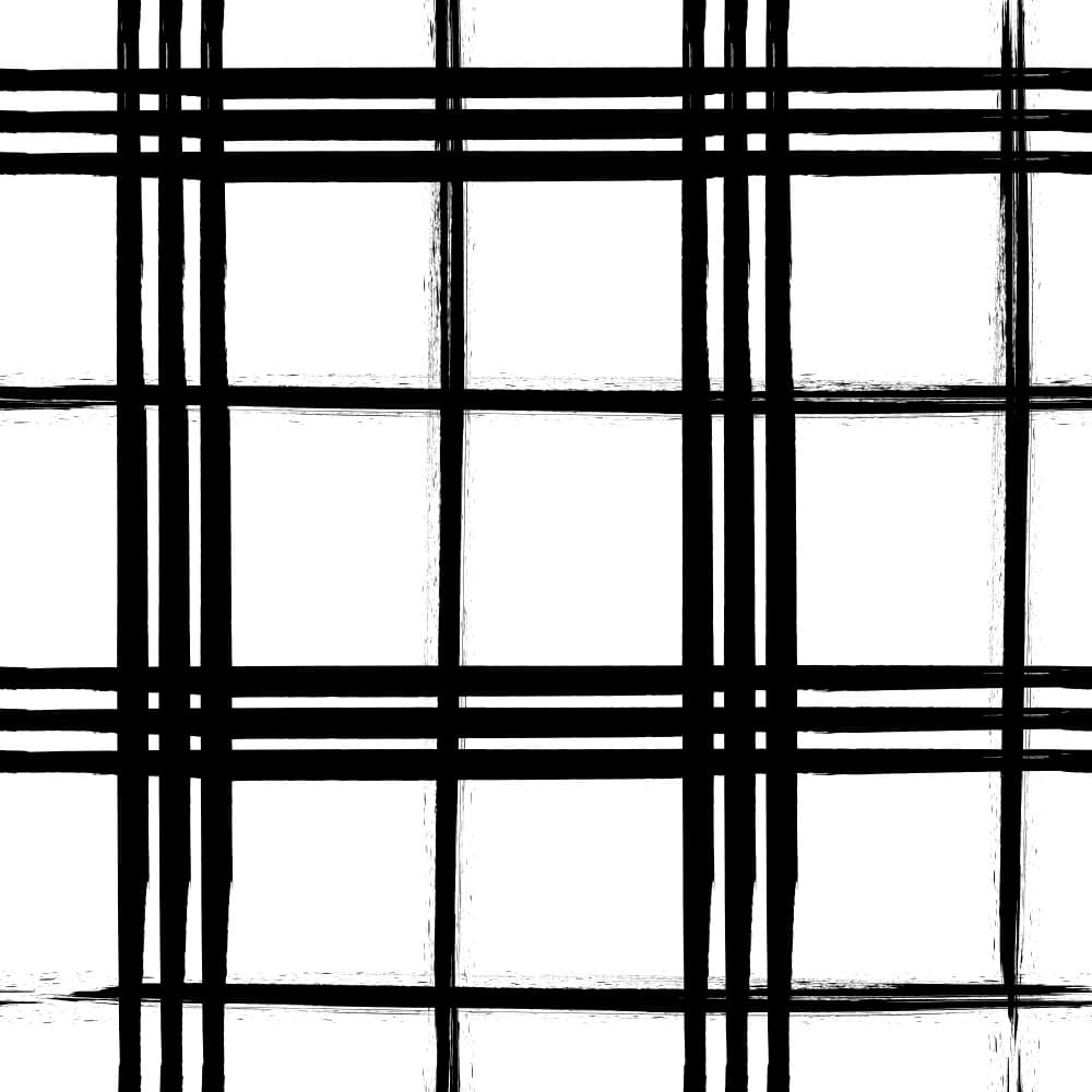 Brushstroke Grid Pattern by Marika Barsrsind — canvas wall art