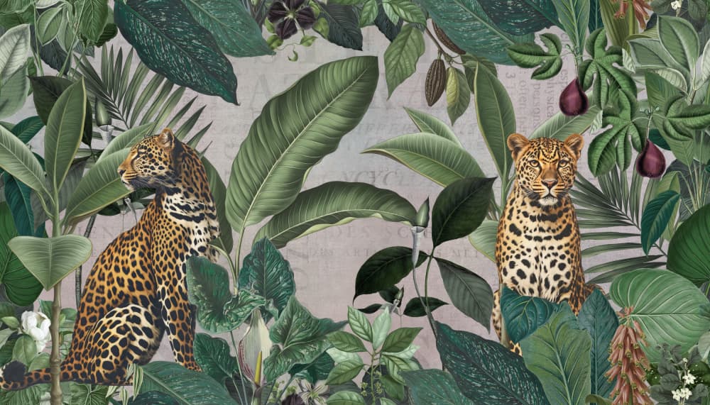 Tropical Jungle Leopards