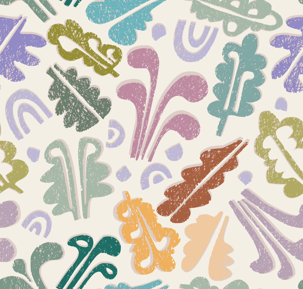 Textured Organic Forms by Annick — canvas wall art