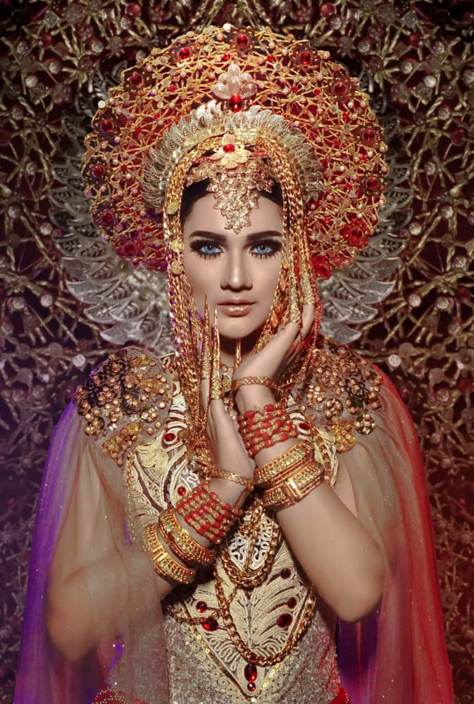 Ornate Traditional Beauty by Nick Amanda — canvas wall art