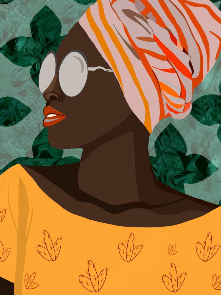 Radiant Elegance by Emel Tunaboylu — canvas wall art