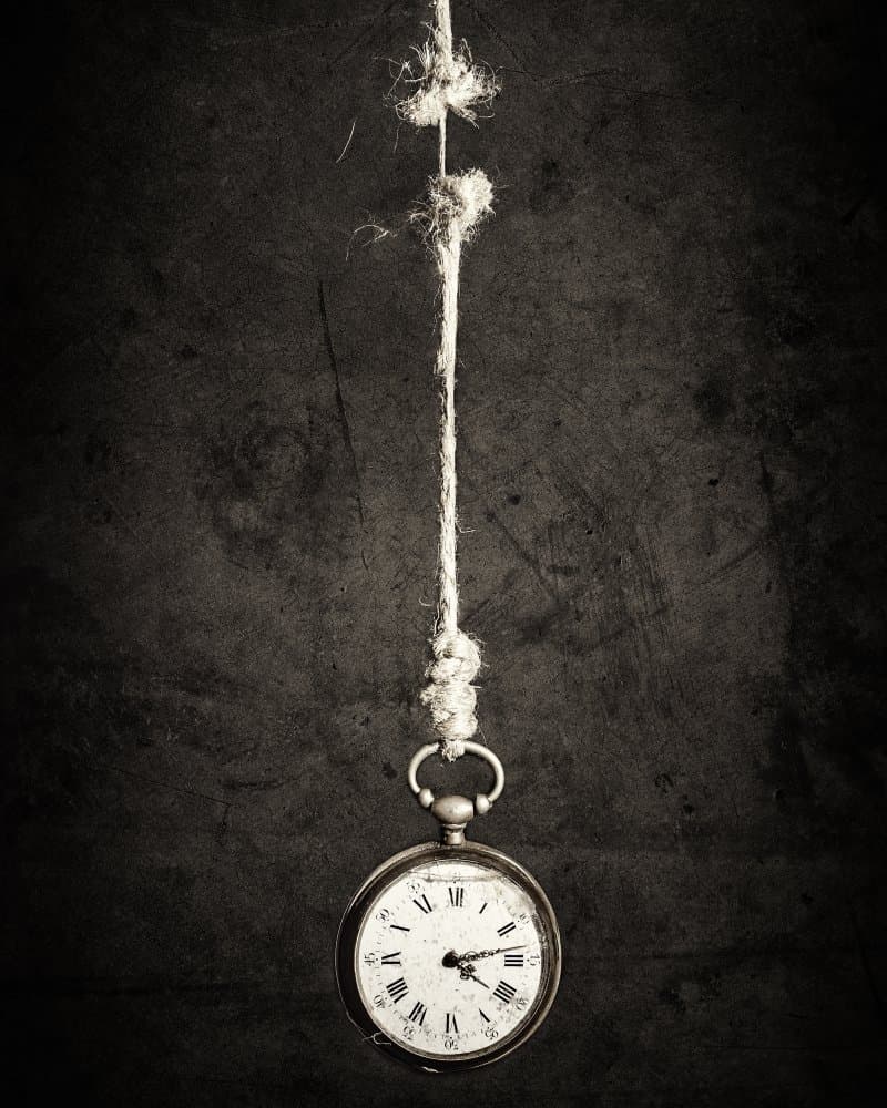 Frayed Rope Pocket Watch by Sergio Rapagnà — canvas wall art