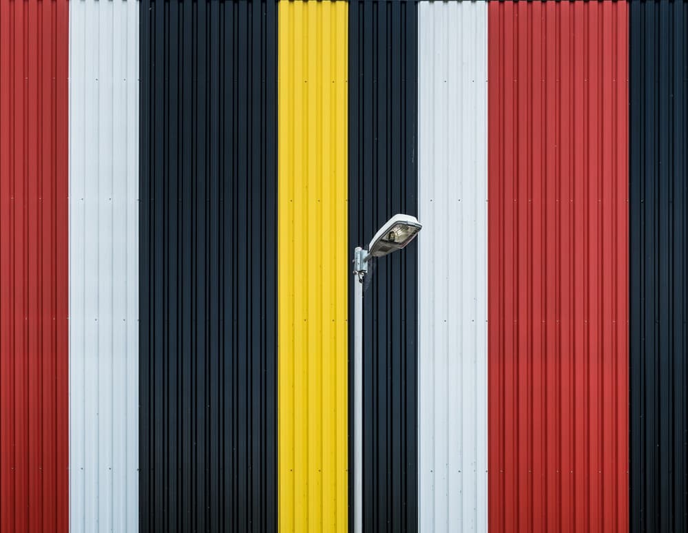 Bold Vertical Stripes by Harry Verschelden — canvas wall art