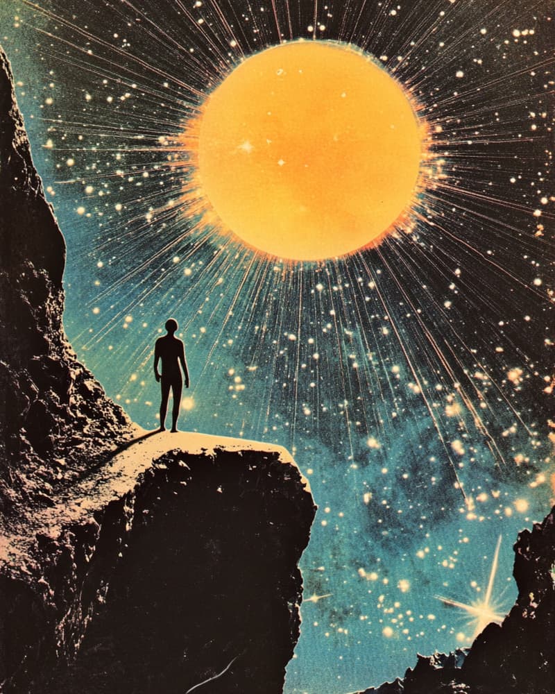Watcher Of The Cosmos by Samantha Hearn — canvas wall art