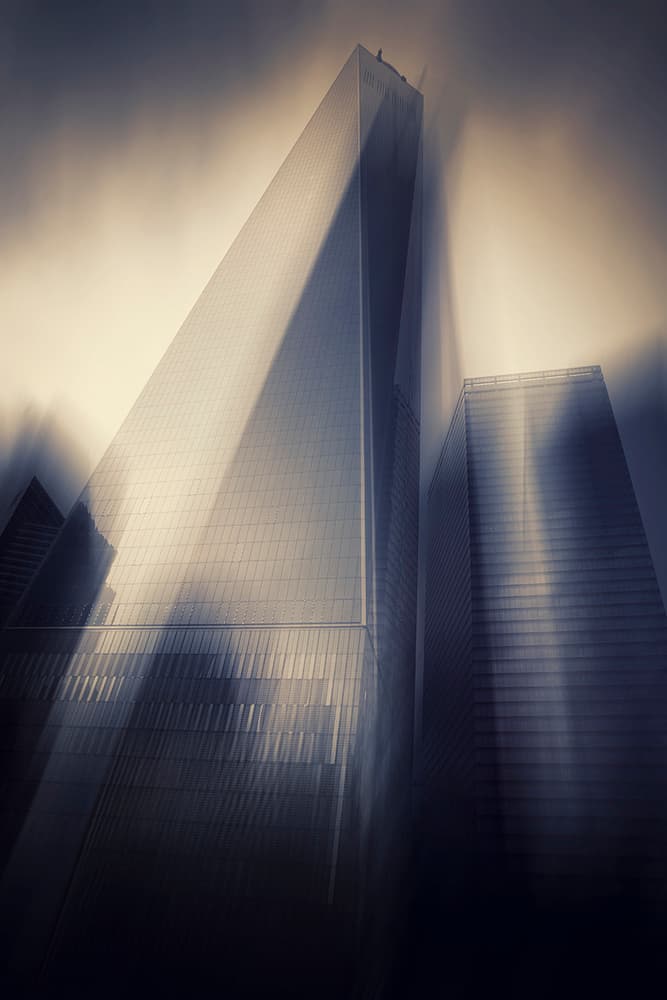 Towering City Shadows by Massimo Della Latta — canvas wall art