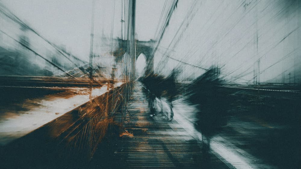 Dynamic Bridge Passage by Erkan Camlilar — canvas wall art