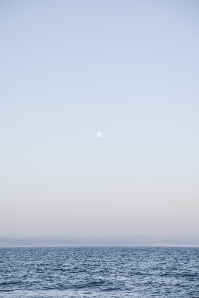 Moonlit Horizon by Shot by Clint — canvas wall art
