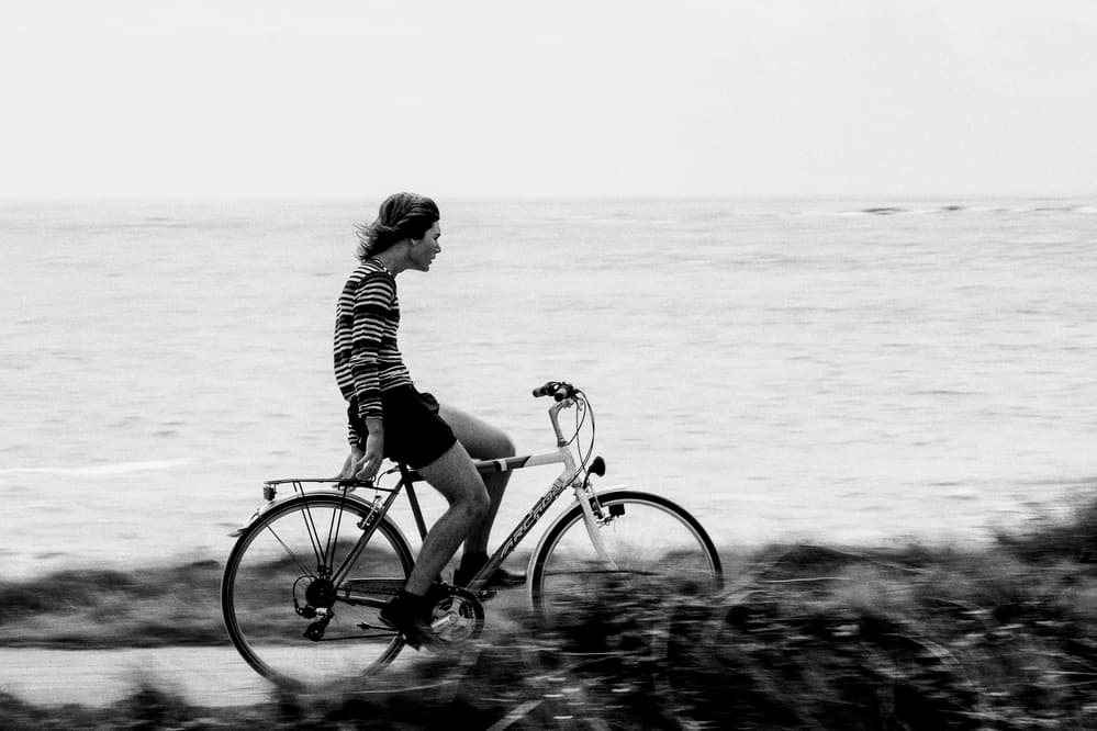 Seaside Bicycle Journey by Massimo Della Latta — canvas wall art