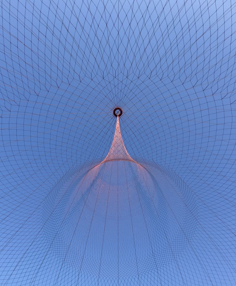 Abstract Net Sky by Fan Lin (APA) — canvas wall art