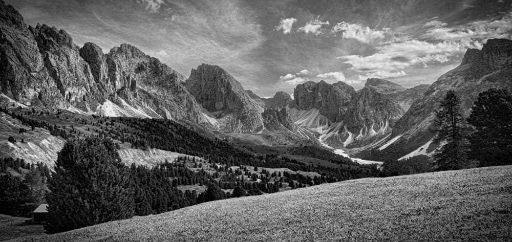 Dramatic Mountain Valley by Raffaele Corte — canvas wall art