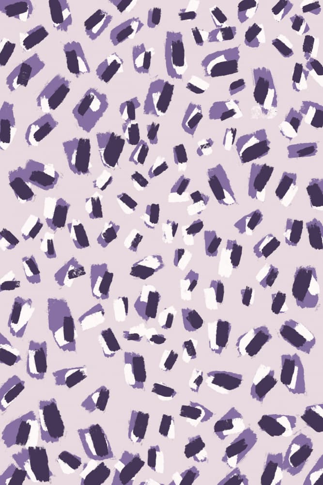 Violet Confetti by Treechild — canvas wall art