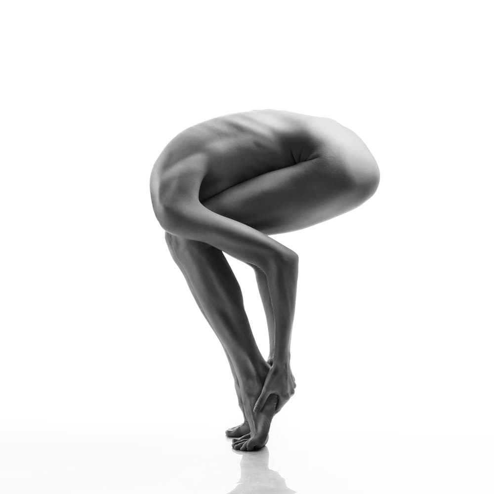 Sculptural Nude Form by AURIMAS VALEVICIUS — canvas wall art