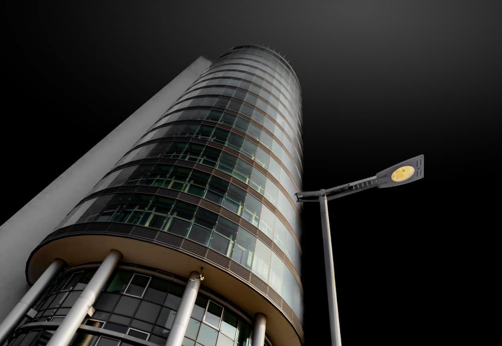 Modern Urban Tower by Stephan Rückert — canvas wall art
