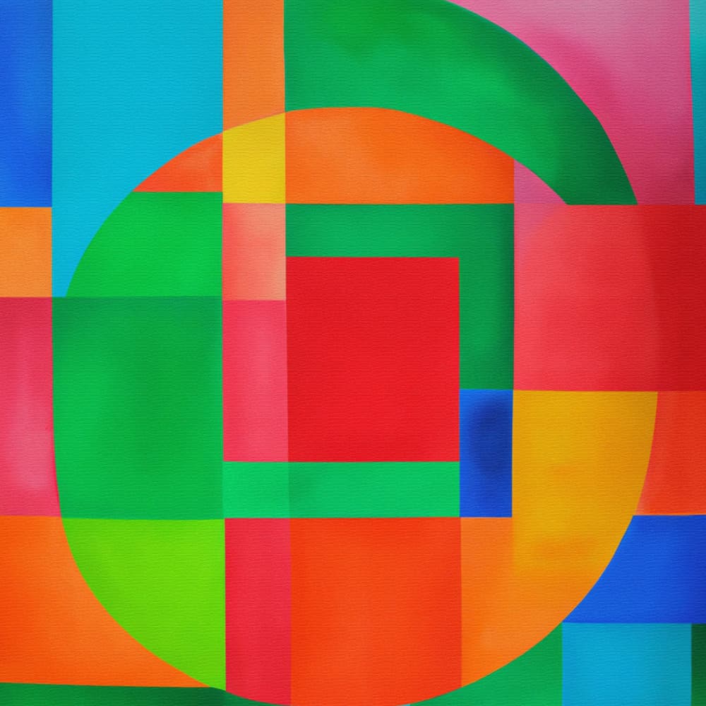 Colorful Harmony by THE MIUUS STUDIO — canvas wall art