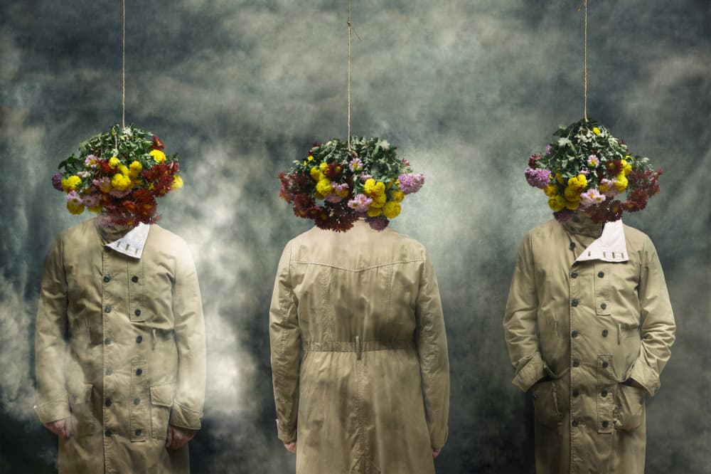 Surreal Floral Head Figures by Brig Barkow — canvas wall art