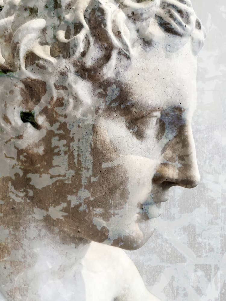 Weathered Marble Profile by Angelo Cerantola — canvas wall art