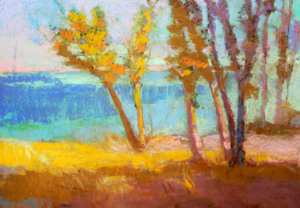 Nature Inspired Landscape by Dorothy Fagan — canvas wall art