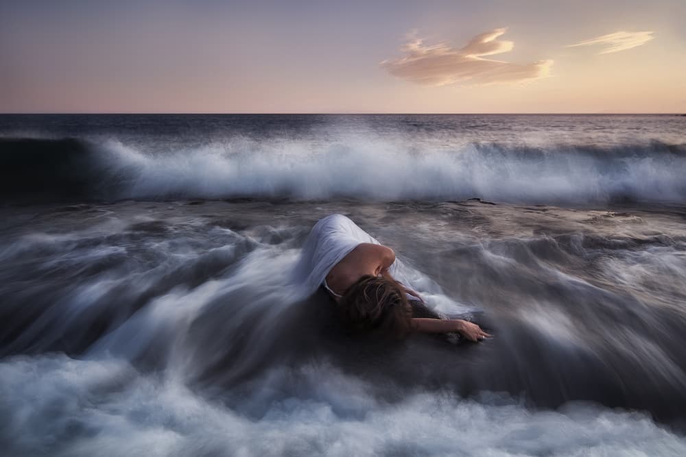 Serene Ocean Dream by Maria Kaimaki — canvas wall art
