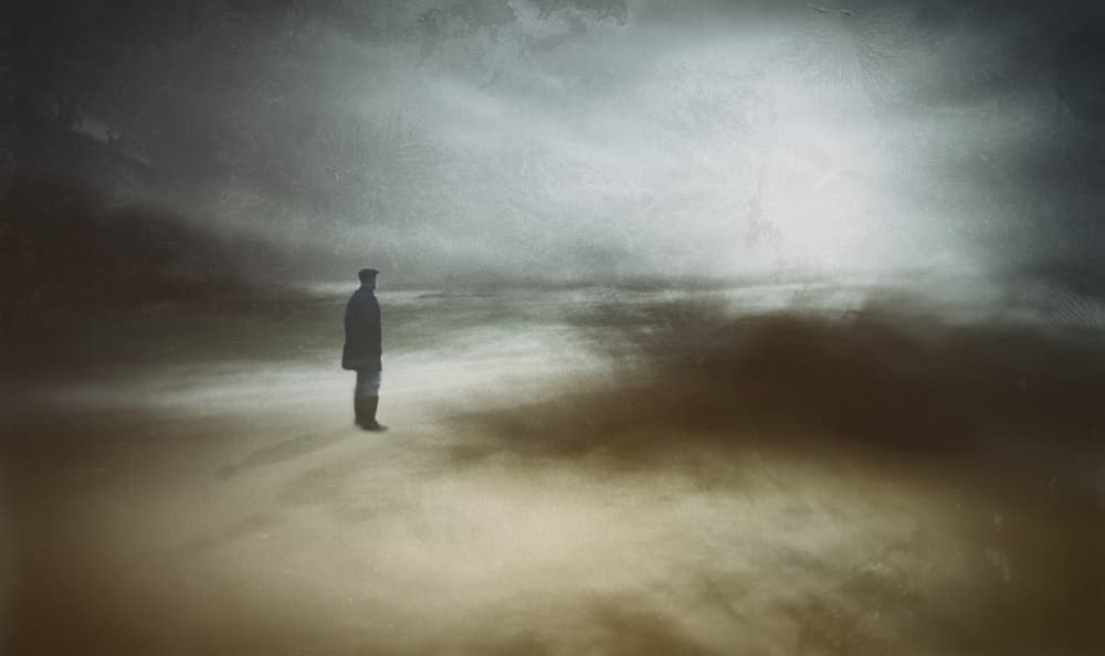 Man in the Mist by Santiago Pascual Buye — canvas wall art