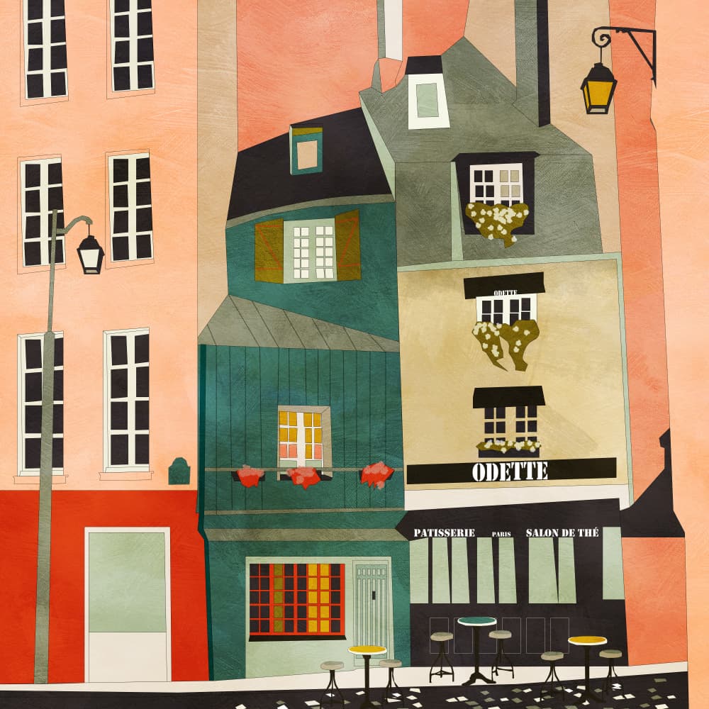 Paris, Montmartre 2 by Ana Rut Bre — canvas wall art