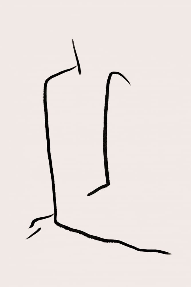 Serene Figure Study by Talitha McQueen — canvas wall art