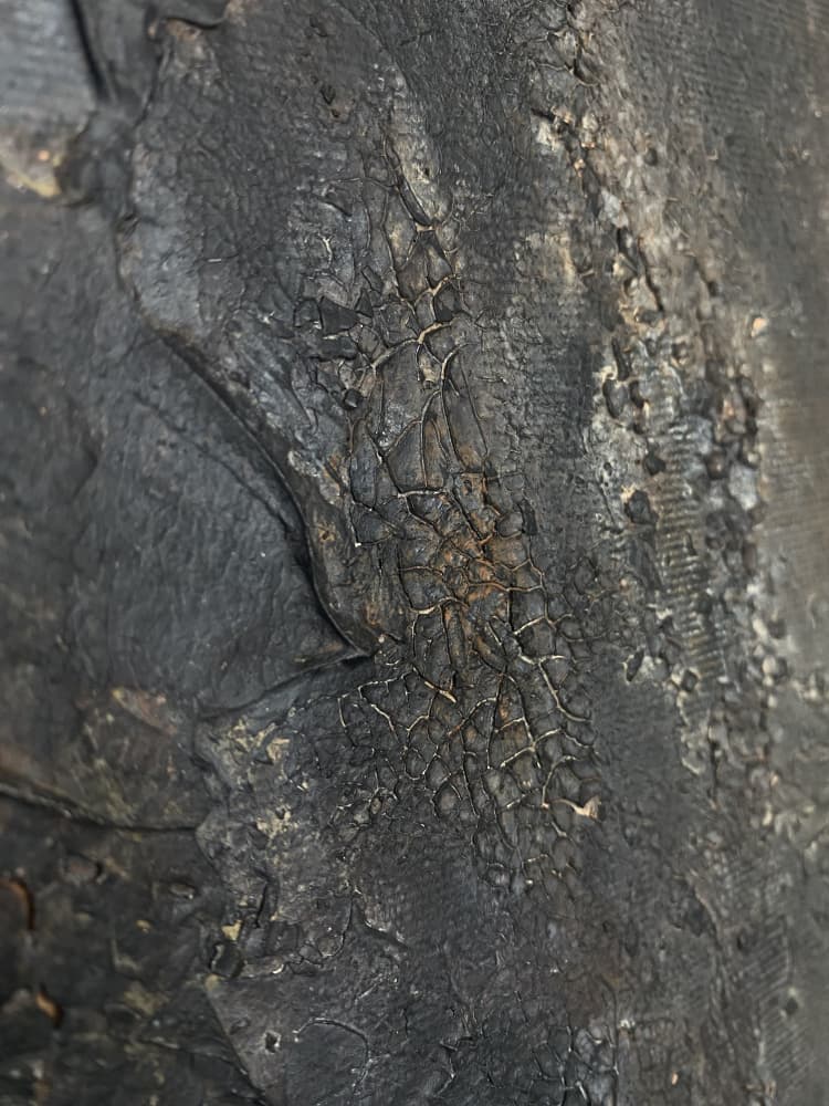 Deep Cracked Texture by Gabriela Aleksandra Szuba — canvas wall art