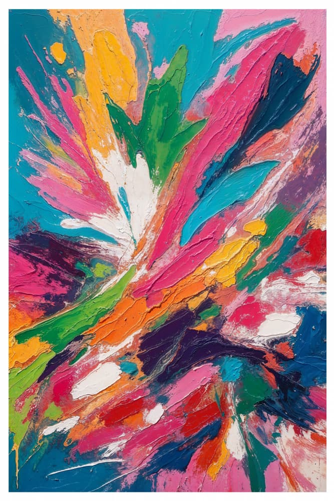 Colorful Momentum by THE MIUUS STUDIO — canvas wall art