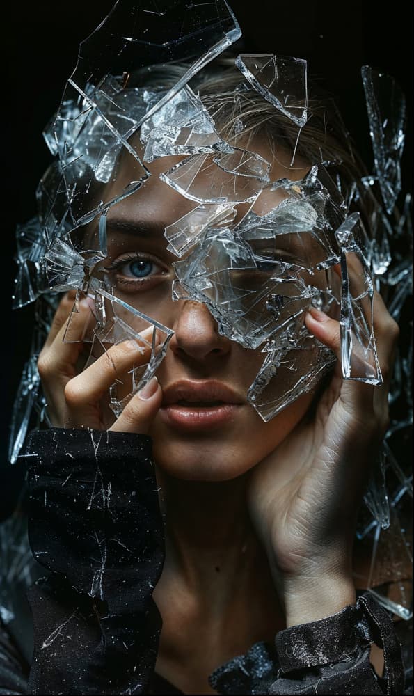 Shattered II by DDiArte — canvas wall art