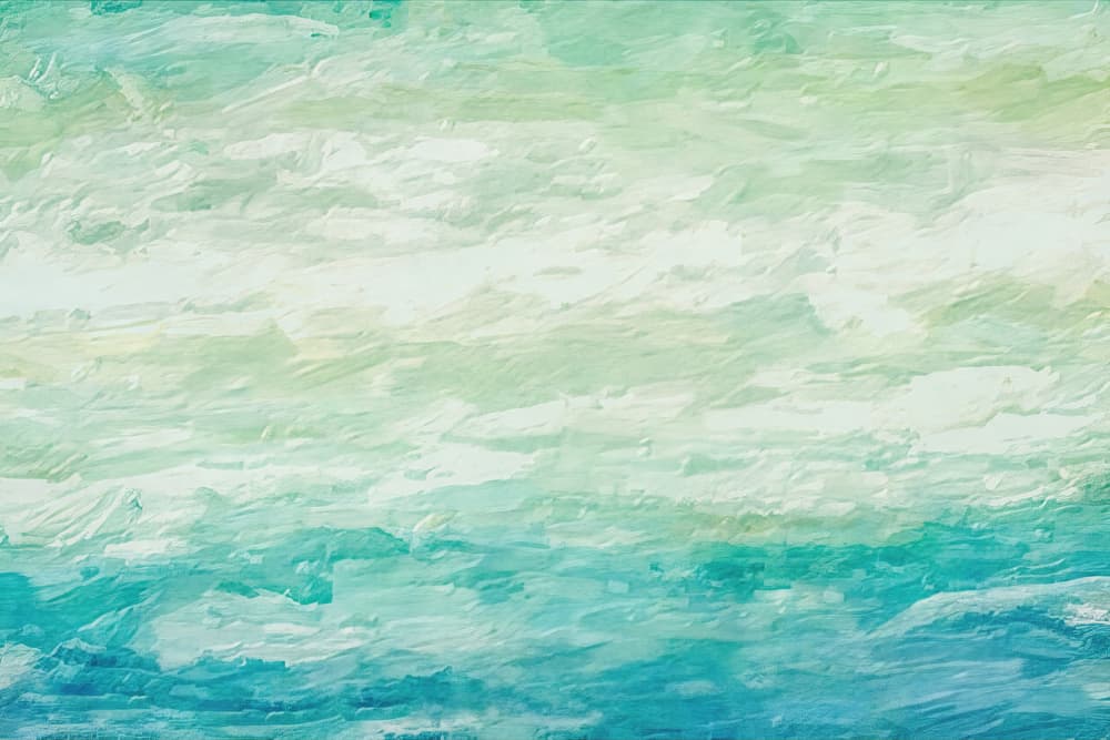 Textured Aqua Flow by Alpenglow Workshop — canvas wall art