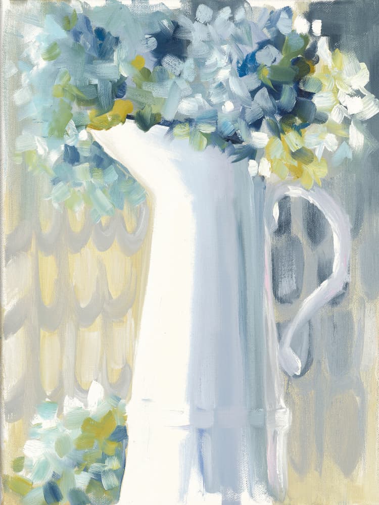 Smoky Bouquet by Jenny Westenhofer — canvas wall art