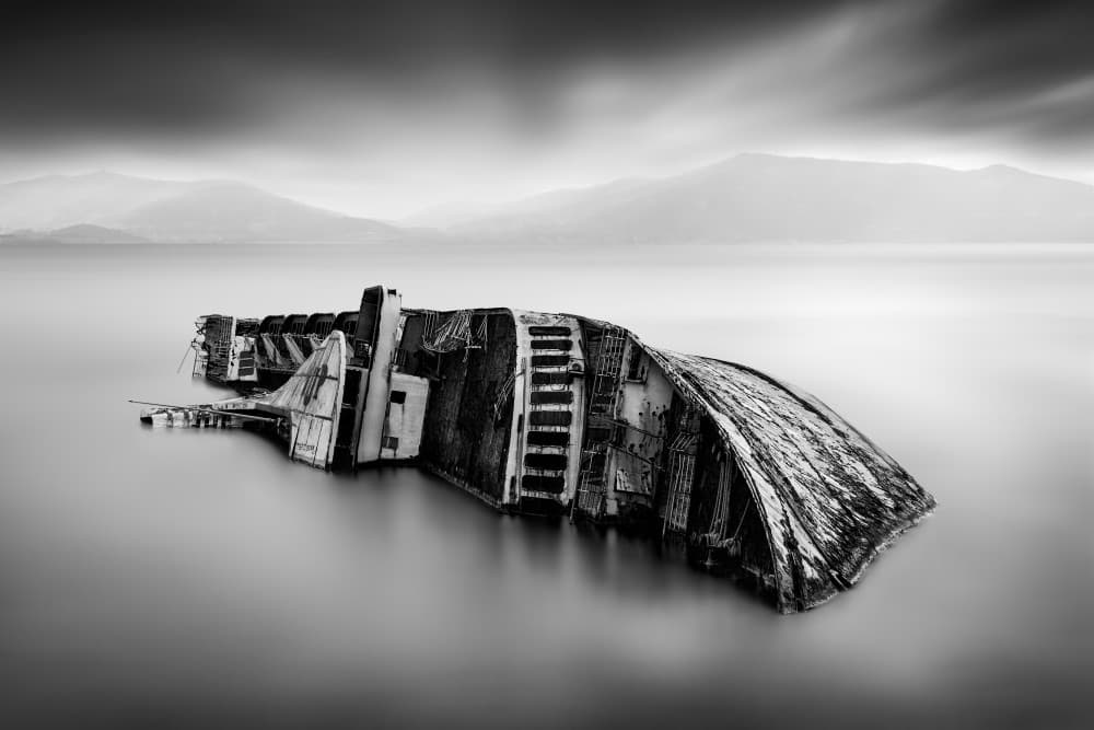Sunken Serenity by George Digalakis — canvas wall art