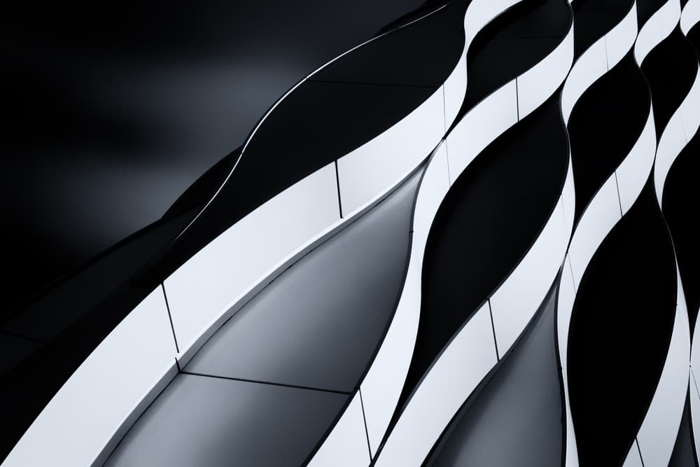 Modern Wave Pattern by Jeroen van de Wiel — canvas wall art